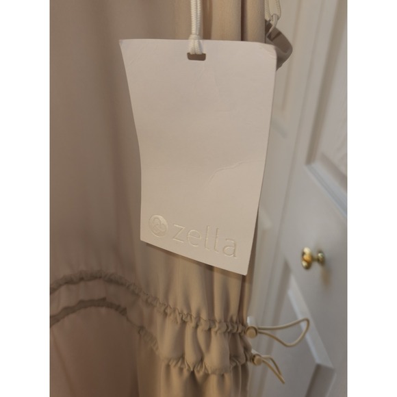 Zella Day Out Sleeveless Dress Grey Moonbeam Color Size Large - Picture 7 of 9